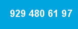 929 480 61 97 929 480 61 97